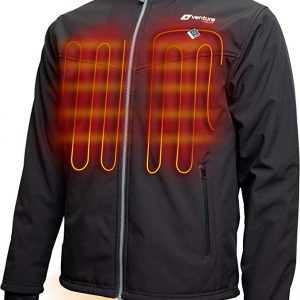 Heated Jacket with Battery Pack - Windproof Electric Coat